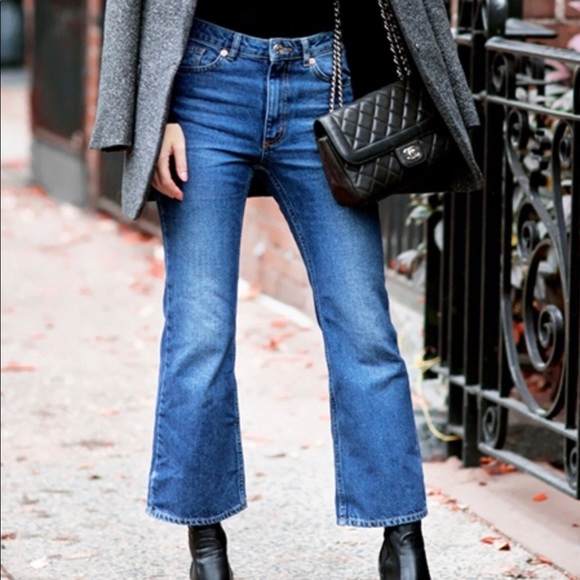 Free People Denim - Free People Crop Flare Jeans NWT